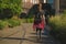 NYC girl, on the HighLine Park