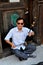 NYC: Musician Playing Erhu in Chinatown