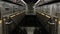 NYC Public Transportation Subway Trains Empty Platform No People New York