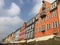 Nyhavn buildings in Copenhagen, Denmark.