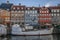 Nyhavn, Copenhagen - colorful buildings and boats.