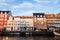 Nyhavn, historical harbor in Copenhagen, Denmark