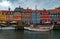 Nyhavn, historical harbor in Copenhagen, Denmark