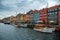 Nyhavn, historical harbor in Copenhagen, Denmark