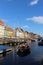 Nyhavn, Street scene in Copenhagen Denmark