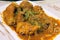 Nyonya Chicken Curry Kapitan Dish Closeup