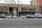 NYPD Different New York Police Department cars parked next to each other at a police station, Harlem, New York City