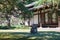 O-bansho guardhouse in the Imperial Palace garden. Tokyo. Japan