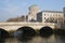 O\'Donovan Rossa Bridge and Four Courts in Dublin