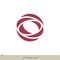 O Letter Rose Flower Logo Template Illustration Design. Vector EPS 10