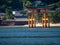 O-torii great gate of the Itsukushima Shrine, Japan