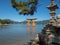 O-torii great gate of the Itsukushima Shrine, Japan