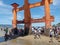 O-torii great gate of the Itsukushima Shrine, Japan