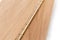 Oak engineered wood flooring boards, fragment close-up