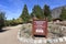 OAK GLEN, CALIFORNIA - 10 OCT 2021: Sign at the Wildlands Conservancy Oak Glen Preserve in the foothills of the San Bernardino