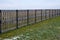 Oak log fencing with barrier free access for seniors and immobile. safari zoo with a large paddock. heavily guarded border with to