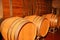 Oak wine barrels winery