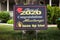 OAKDALE, CALIFORNIA / USA - APRIL 29, 2020: People in the community post signs in their front yards to congratulate graduates