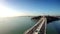 Oakland Bay Bridge, San Francisco Bay, Aerial View, California