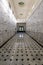 Oakland, California - December 7, 2018: Mausoleum corridor at Mountain View Cemetery.