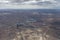 Oanob dam and lake aerial from east, Namibia