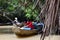 Oarsman Resting in the Boat