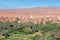 Oasis in the Dade Valey in Morocco
