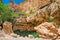 Oasis of Ein Gedi National Park in Israel