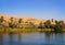 Oasis on the Nile River, Egypt
