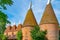 Oast houses in group