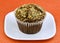 Oat bran muffin