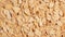 Oat Flakes, Moving Background - Top View