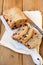 Oat and spelt flour bread