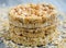 Oatmeal loaves healthy food for slenderness slim