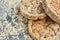 Oatmeal loaves healthy food for slenderness slim