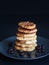 Oatmeal pancakes, homemade Breakfast pastries,