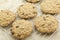 Oatmeal Raisin Cookies Cooling