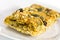 Oatmeal soft chewy fruit cookie with seeds