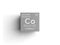 obalt. Transition metals. Chemical Element of Mendeleev\\\'s Periodic Table. 3D illustration
