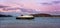 Oban Ferry sailing at sunset
