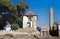 The obelisk in Axum, Ethiopia