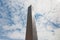 Obelisk column marble blue sky