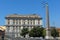 Obelisk Esquiline in city Rome, Italy