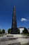 Obelisk in Karolinenplatz square in Munich, Germany