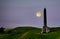 The Obelisk monument above Swanage, England