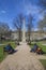 Obelisk in Queen Square in Bath