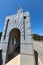 Obelisk on the Rogue River bridge in Gold Beach, Oregon 