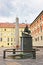 Obelisk and Statue of Saint George in Prague Castle