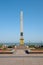 The obelisk to Minin and Pozharsky in Nizhny Novgorod Kremlin, Russia