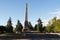 Obelisk to the Proletariat of Red Tsaritsyno to fighters for freedom on the square of the Fallen fighters. Volgograd, Russia